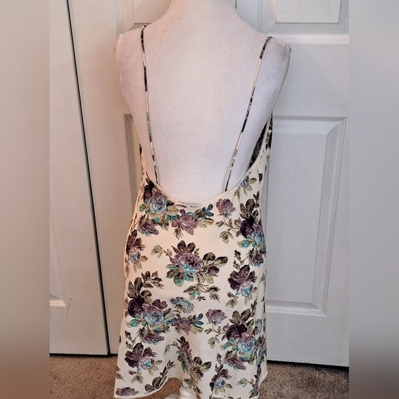 Val Mode Vintage 80's Floral Chemise /Nightie   Size OS - Picture 3 of 7